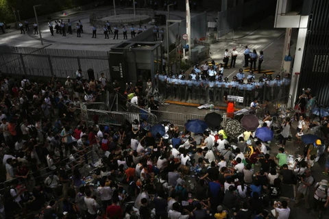 Ít nhất 29 người bị thương trong vụ biểu tình tại Hong Kong