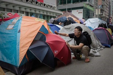 Phe biểu tình Hong Kong lên kế hoạch cô lập lãnh sự quán Anh 