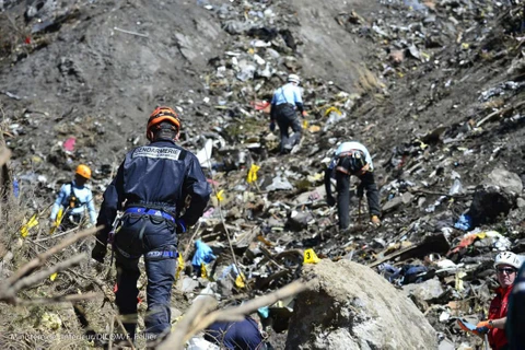 Công bố video đầu tiên hiện trường vụ rơi máy bay Germanwings