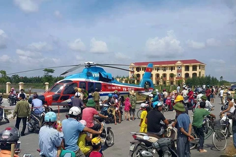 Máy bay gặp sự cố phải hạ cánh khẩn cấp ở Thái Bình