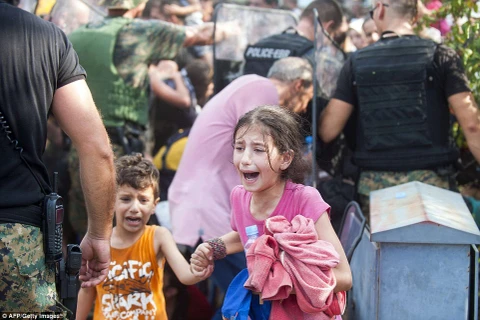 Những hình ảnh thức tỉnh lương tri về người di cư Syria