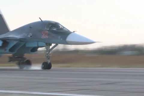 AFP: Nga đã không kích vào căn cứ chính của nhóm IS ở Syria