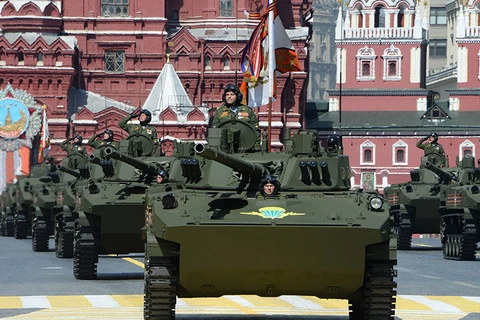 Video trọn vẹn lễ duyệt binh mừng Ngày Chiến thắng tại Nga