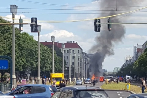 Đức: Nổ lớn tại thủ đô Berlin giữa lúc có đe dọa khủng bố