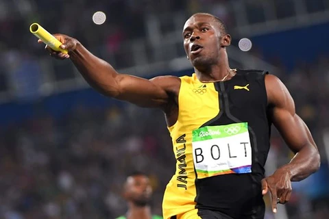 Usain Bolt giành tiếp HCV tiếp sức 4x100m, lập kỳ tích 3x3