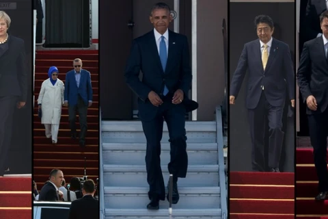 [Video] Các nguyên thủ đều có thảm đỏ, trừ Tổng thống Mỹ Obama