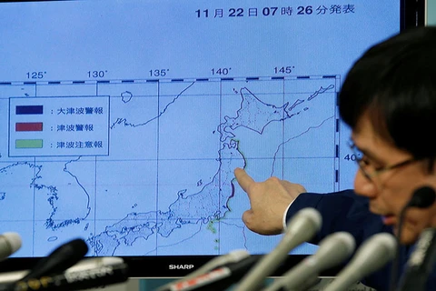 Video khoảnh khắc xảy ra động đất 7,3 độ Richter tại Nhật Bản