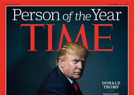Time chọn Tổng thống đắc cử Mỹ Donald Trump là Nhân vật của năm