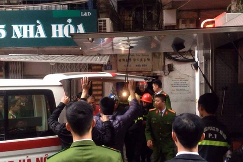 Hà Nội: Xác nhận có một người chết trong vụ cháy ở phố Bát Đàn