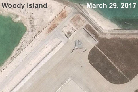 Máy bay chiến đấu Trung Quốc xuất hiện trên đảo Phú Lâm 