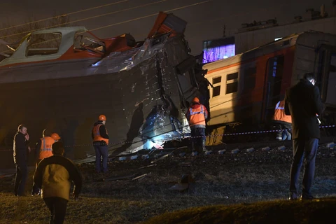 Tai nạn đường sắt kinh hoàng tại Nga, hàng chục người bị thương