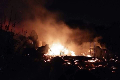Hà Nội: Lại cháy lớn nhà xưởng ở Đại Mỗ trong những ngày giáp Tết