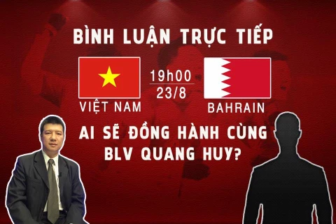 Ai sẽ bình luận trận Olympic Việt Nam vs Bahrain cùng BLV Quang Huy?