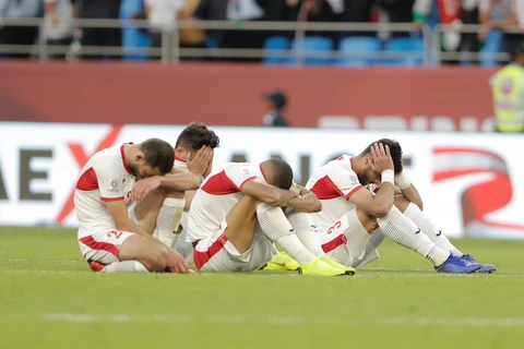 Video các cầu thủ Jordan khóc nức nở sau thất bại trước Việt Nam