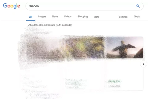 Gõ Thanos lên công cụ tìm kiếm Google và cái kết bất ngờ