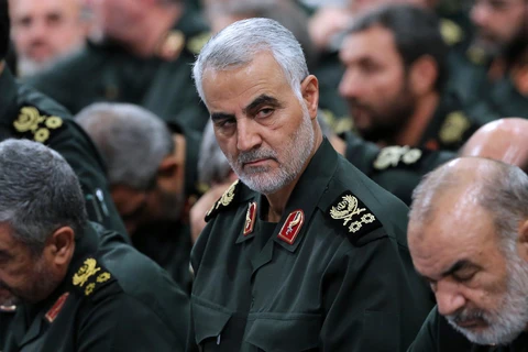 Thiếu tướng Qasem Soleimani từng giữ chức Lực lượng Vệ binh Cách mạng Hồi giáo Iran.