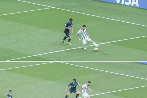 Video pha bóng Messi dễ dàng vượt qua Gvardiol, kiến tạo cho Alvarez