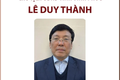Khởi tố Phó Bí thư Tỉnh ủy, Chủ tịch UBND tỉnh Vĩnh Phúc Lê Duy Thành