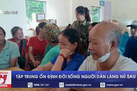 Người dân Làng Nủ đồng thuận xây khu tái định cư mới sau trận lũ kinh hoàng