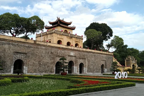 Đã một thập kỷ trôi qua kể từ khi khu di sản Hoàng Thành Thăng Long được UNESCO vinh danh. (Ảnh: Minh Thu/Vietnam+) 