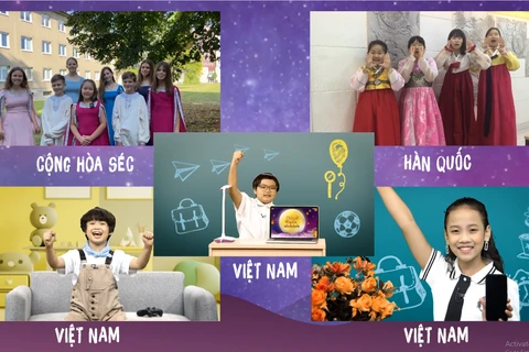 Chương trình sẽ kết nối thiếu nhi Việt Nam, Séc và Hàn Quốc thông qua ý nghĩa ngày Tết Trung Thu. (Ảnh: VTV)