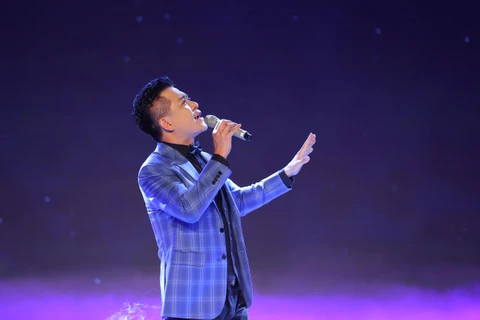 Tuấn Hưng là giọng ca nam tính của âm nhạc Việt. (Ảnh: Hòa Nguyễn/Vietnam+)