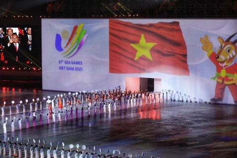 Tổ chức thành công SEA Games 31, từ ngày 12-23/05/2022, Việt Nam được bạn bè quốc tế đánh giá cao. (Ảnh: TTXVN)