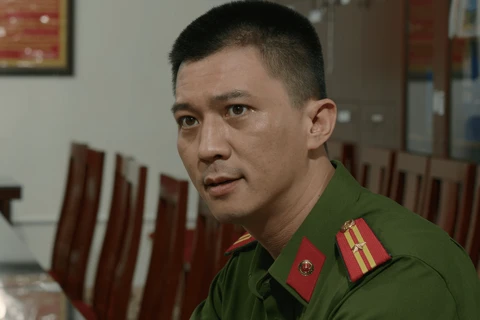 Diễn viên Hà Việt Dũng đóng vai chính trong phim truyền hình "Đội điều tra số 7." (Ảnh: NSX)