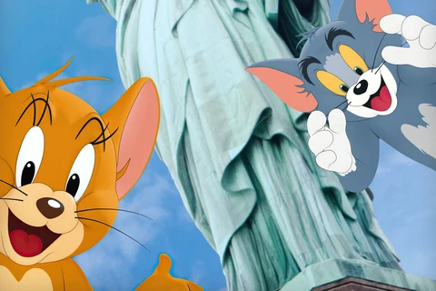 ''Tom&Jerry: Quậy tung New York'' hứa hẹn đem lại nhiều cảm xúc tuổi thơ. (Ảnh: Nhà phát hành)