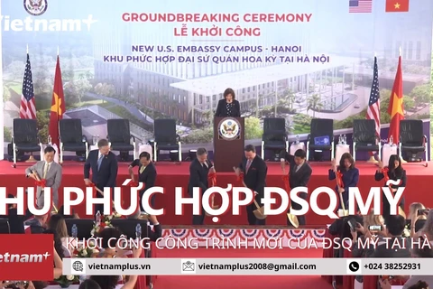 Đại sứ quán Hoa Kỳ sẽ có khu phức hợp mới tại Hà Nội. (Ảnh: PV/Vietnam+)