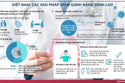 Việt Nam và các giải pháp nhằm giảm thiểu gánh nặng bệnh lao 