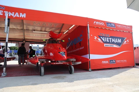 Cận cảnh thuyền đua 18 tỷ đồng của Việt Nam trước ngày thi đấu F1
