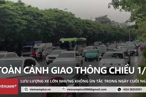 Kết thúc nghỉ lễ 30/4-1/5: Toàn cảnh giao thông chiều ngày trở lại Thủ đô 