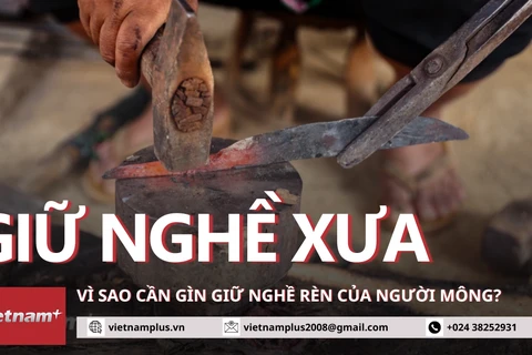 Vì sao nghề rèn của người Mông cần được gìn giữ cho các thế hệ sau? 