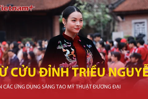 Khi biểu tượng thiêng thời phong kiến là cảm hứng cho mỹ thuật đương đại