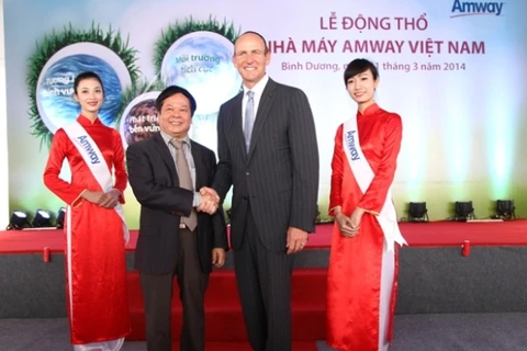 Amway dẫn đầu thị trường bán hàng trực tiếp Việt Nam năm 2014 