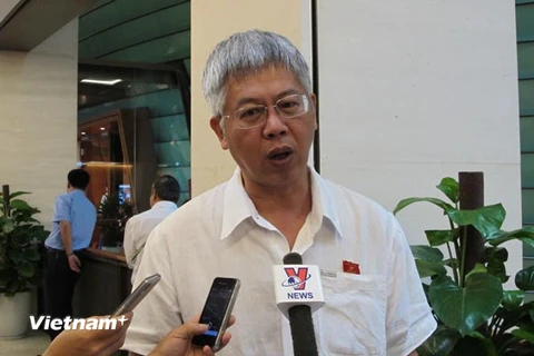 Đại biểu Nguyễn Đức Kiên, Phó Chủ nhiệm Ủy ban kinh tế của Quốc hội (Ảnh: Đức Duy/Vietnam+)