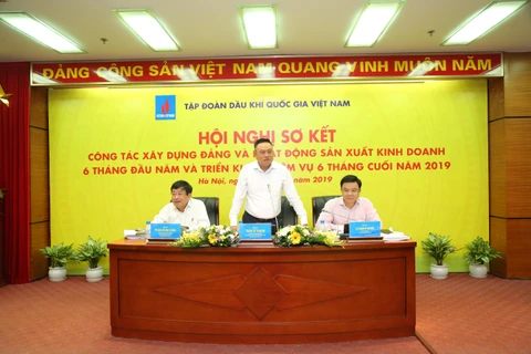 Ông Trần Sỹ Thanh, Chủ tịch Hội đồng thành viên PetroVietnam phát biểu tại hội nghị. (Ảnh: pvn.vn)
