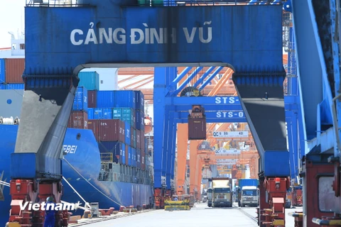 Dự kiến xuất khẩu của Việt Nam sẽ tăng trung bình 5,21-8,17% cho giai đoạn 5 năm đầu thực hiện EVFTA. (Ảnh: Đức Duy/Vietnam+)