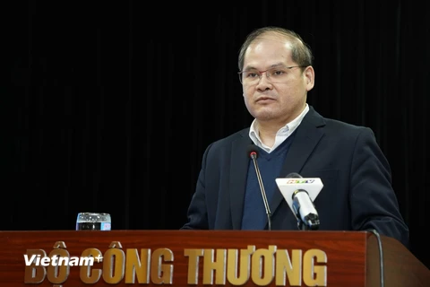 Phó Cục trưởng Cục Điều tiết Điện lực, Bộ Công Thương nói về cung ứng điện năm 2022. (Ảnh: Đức Duy/Vietnam+)