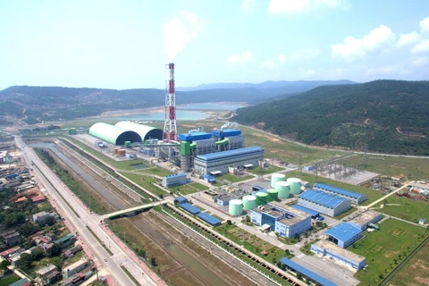 Nhà máy nhiệt điện Nghi Sơn. (Ảnh: PV/Vietnam+)