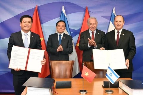 Hiệp định Thương mại tự do Việt Nam-Israel được ký kết ngày 25/7.