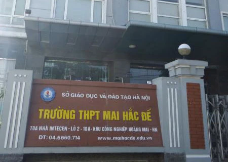 Trường Trung học phổ thông Mai Hắc Đế. 