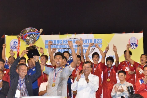 Đội U23 Thái Lan giành ngôi vô địch BIDC Cup 2013
