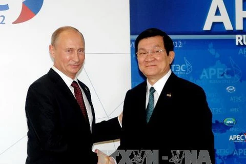 Tổng thống Vladimir Putin viết bài ca ngợi quan hệ Việt-Nga