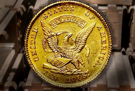Một đồng xu trong bộ sưu tập 1.800 đồng xu cổ được bán với giá 23 triệu USD. (Nguồn: coinweek.com)