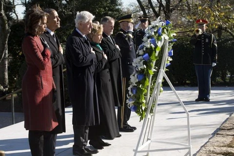 Tổng thống Mỹ Obama ca ngợi sự “táo bạo” của J.F Kennedy