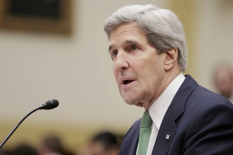 Ngoại trưởng Mỹ John Kerry. Nguồn: AFP/TTXVN)