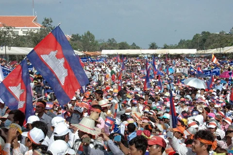Phe đối lập Campuchia dọa biểu tình lại vào ngày 5/1/2014