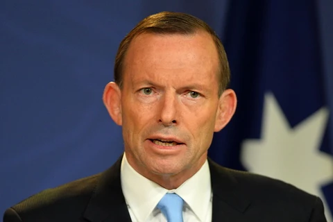 Thủ tướng Australia Tony Abbott. (Nguồn: AFP/TTXVN)